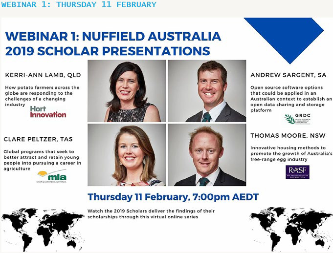 Nuffield Australia webinar series: 2019 scholar presentations