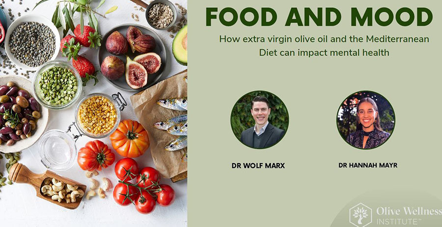 Webinar recording explores how Med diet and EVOO can affect mental health